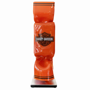 Anzeige-von-Hassel-Kunst-Bonbons-Harley-Davidson-Eisenpferd
