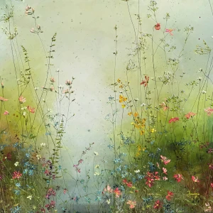 Malerei yulia muravyeva Blumen