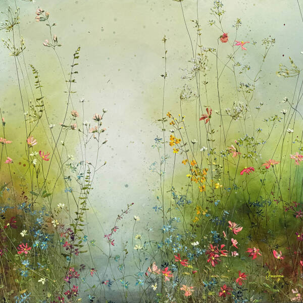Malerei yulia muravyeva Blumen