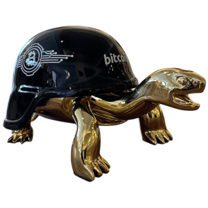 Bitcoin Gold Friedenschildkröte