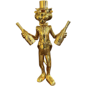 martin de noir rosa panther gold