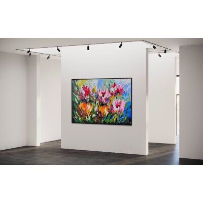 Blumen malen bunt jochem de graaf a