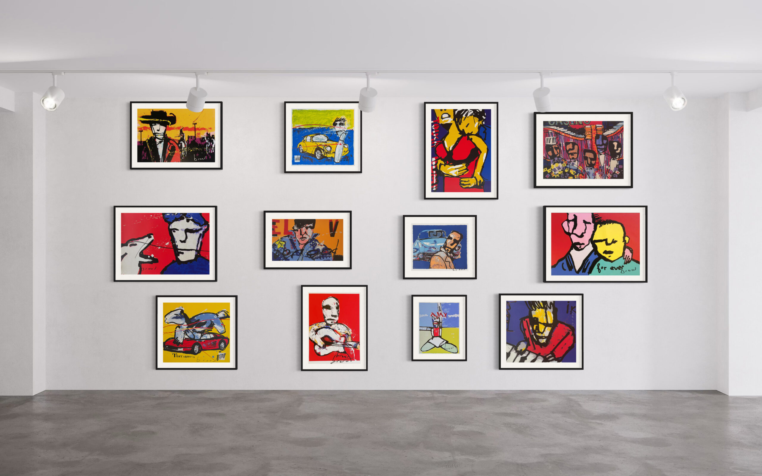 Herman Brood Siebdrucke mit Gefühl kaufen