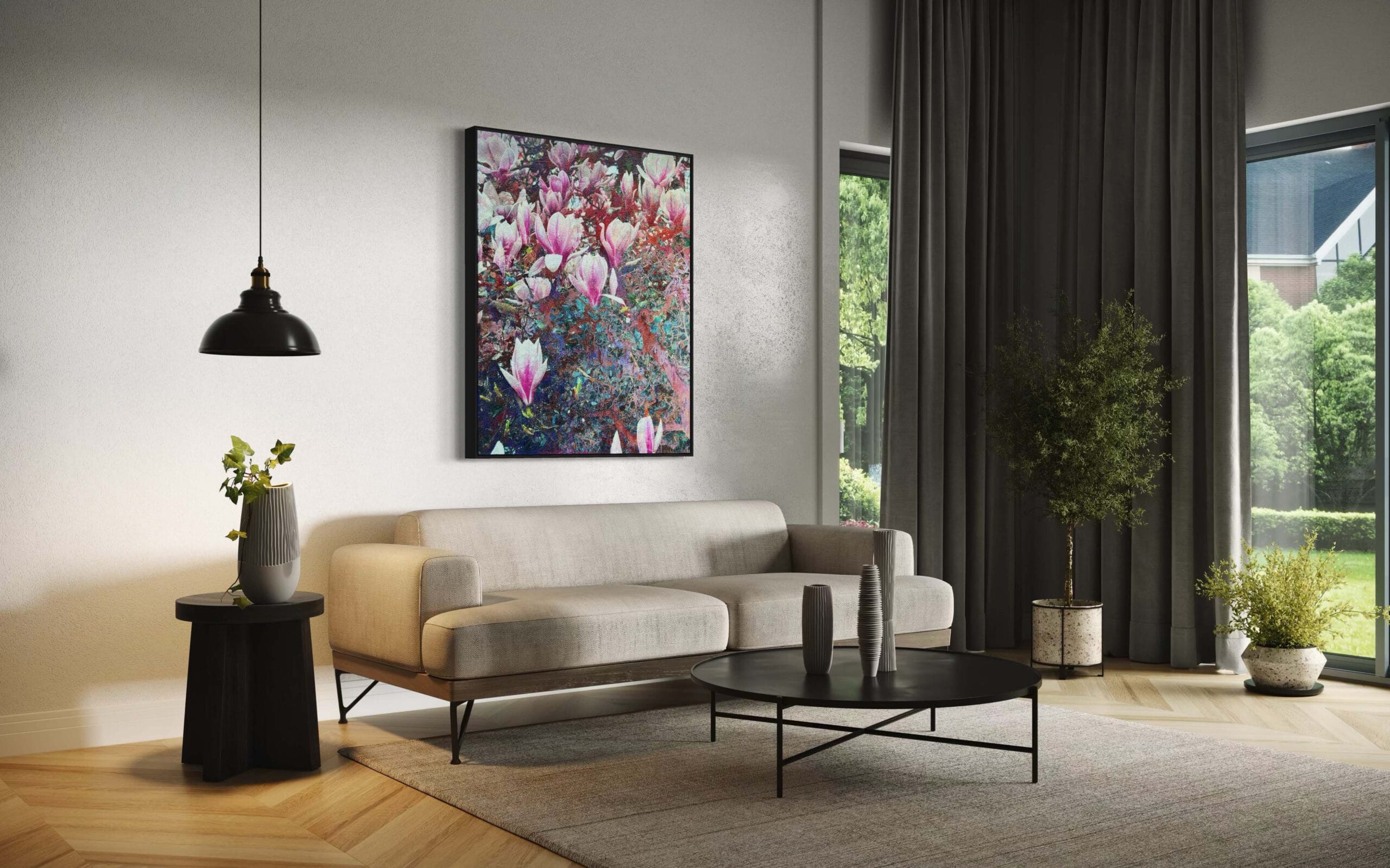 Moderne Kunst für Ihr Wohnzimmer auswählen