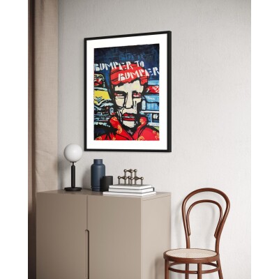 zeefdruk herman brood bumper to bumper 3