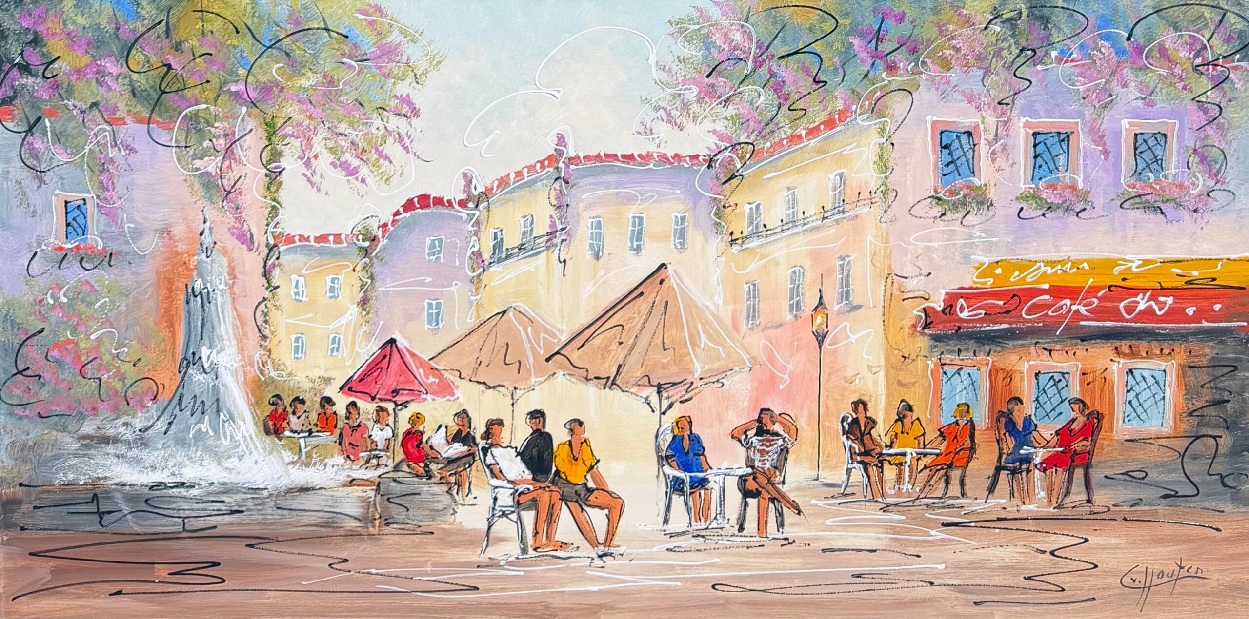 schilderij caspar van houten 1 Schilderij Caspar van Houten te koop en te huur bij Amersfoort Art