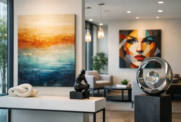 Kunsttrends voor zakelijke interieurs in 2026